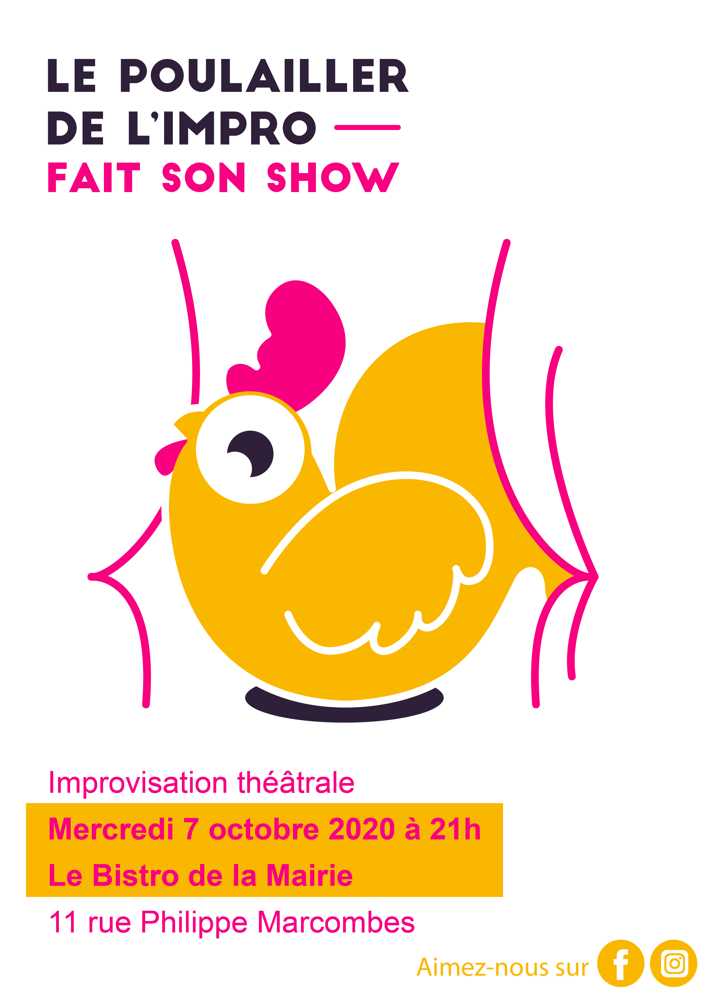 Affiche du Poulailler - Version B